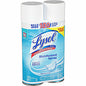 Lysol(R) Disinfectant Spray, Crisp Linen Scent, 19 oz., 2 Cans Ready-To-Use - 19 oz (1.19 lb) - Crisp Linen Scent - Clear - 2 / Pack (99608)