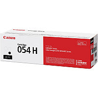 Canon 054H Original High Yield Laser Toner Cartridge - Black - 1 Each 3100 Pages (CRTDG054HBK)