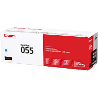 Canon 055 Original Laser Toner Cartridge - Cyan - 1 Each 2100 Pages (CRTDG055C)