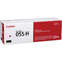 Canon 055H Original High Yield Laser Toner Cartridge - Magenta - 1 Each 5900 Pages (CRTDG055HM)