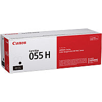 Canon 055H Original High Yield Laser Toner Cartridge - Black - 1 Each 7600 Pages (CRTDG055HBK)