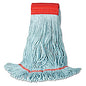 Boardwalk(R) EchoMop with Looped-End Wet Head, Synthetic/Cotton, Blue (BWK1400MEA)