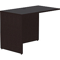 Lorell Essentials Series Return Shell 29.5" Height x 42" Width x 24" Depth Return Shell, x 1" Thickness Top - Finish: Espresso (LLR18216)