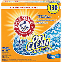 Arm & Hammer Powder Detergent plus OxiClean 160 oz (10 lb) - Fade Resistant - Orange - 1 Each (3320000108)
