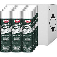 Claire Foaming Germicidal Cleaner 20 fl oz (0.6 quart) - Floral Scent - Disinfectant, Deodorize - White - 12 / Carton (CL873)