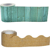 Teacher Created Resources Shabby Chic Border Paper Shabby Chic - Sturdy, Durable - 3" Width x 600" Length - Multicolor - 2 / Set (32300)