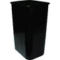 Genuine Joe 41-Quart Wastebasket 10.25 gal Capacity - Durable, Sturdy, Dent Resistant, Chip Resistant, Rust Resistant, Long Lasting - 19.9" Height x 9.4" Width x 15.2" Depth - Polyethylene - Black - 1 Each (GJO00061)