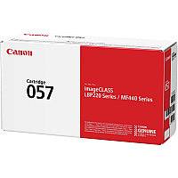 Canon 057 Original Standard Yield Laser Toner Cartridge - Black - 1 Each 3100 Pages (CRG057)