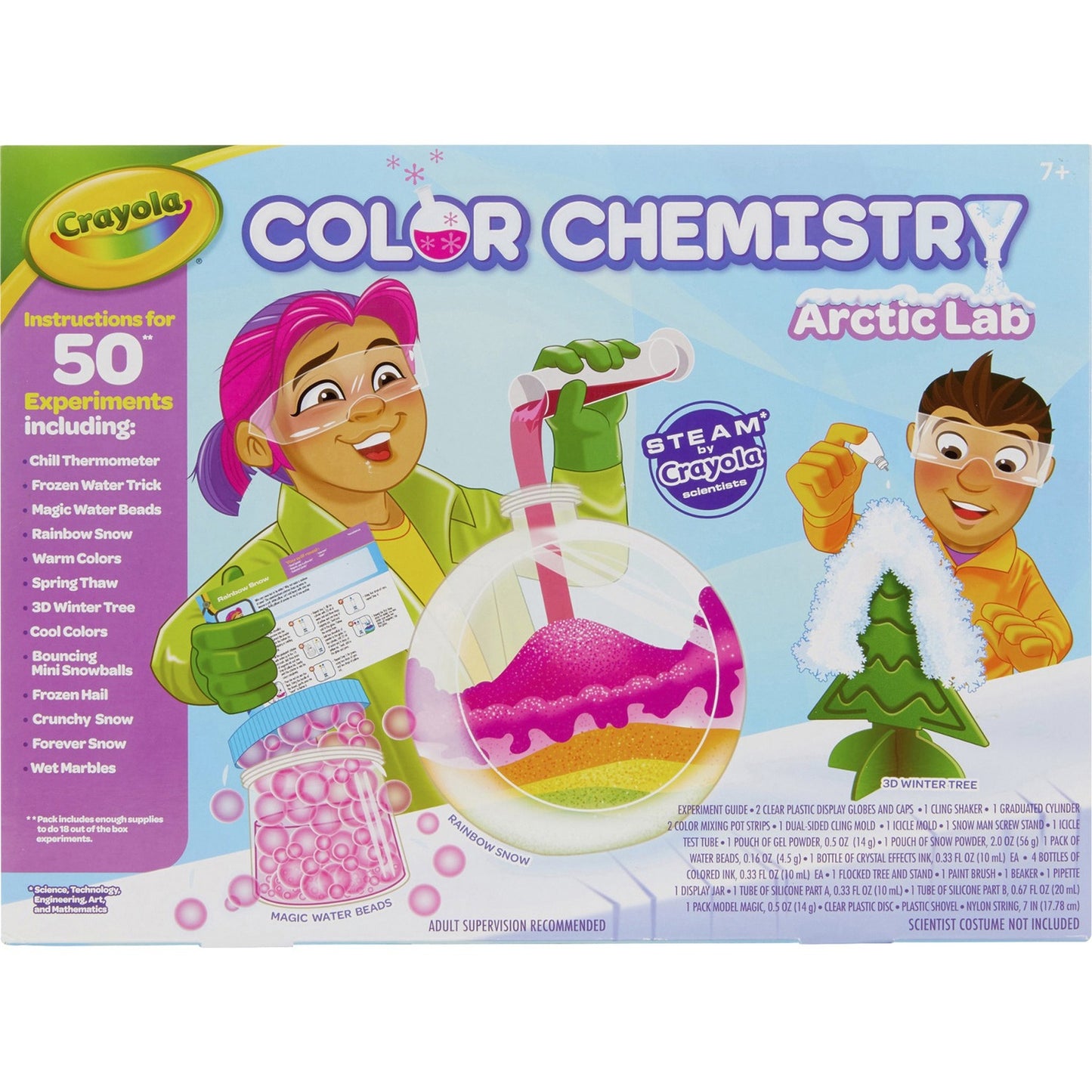 Crayola Color Chemistry Arctic Lab Set Skill Learning: Science, Chemistry - 7 Year & Up - Multi (747296)