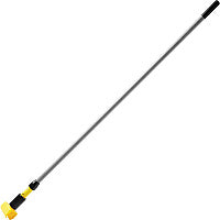 Rubbermaid Commercial Gripper 60" Fiberglass Mop Handle 60" Length - Gray - Fiberglass - 12 / Carton (H246GYCT)