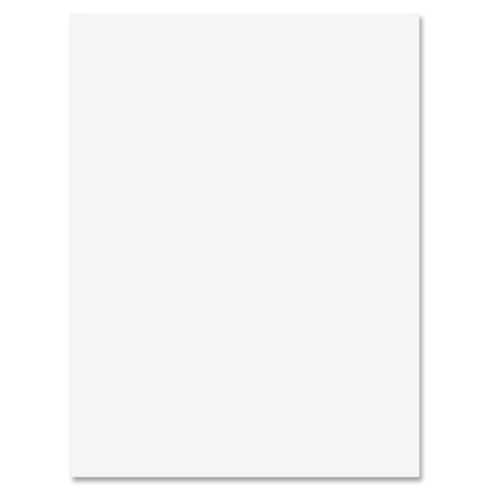 Sparco All-purpose Construction Paper Multipurpose, Art Project, Craft Project, ClassRoom Project - 0.50" Height x 9" Width x 12" Length - Bright White - 50 / Pack (22329)
