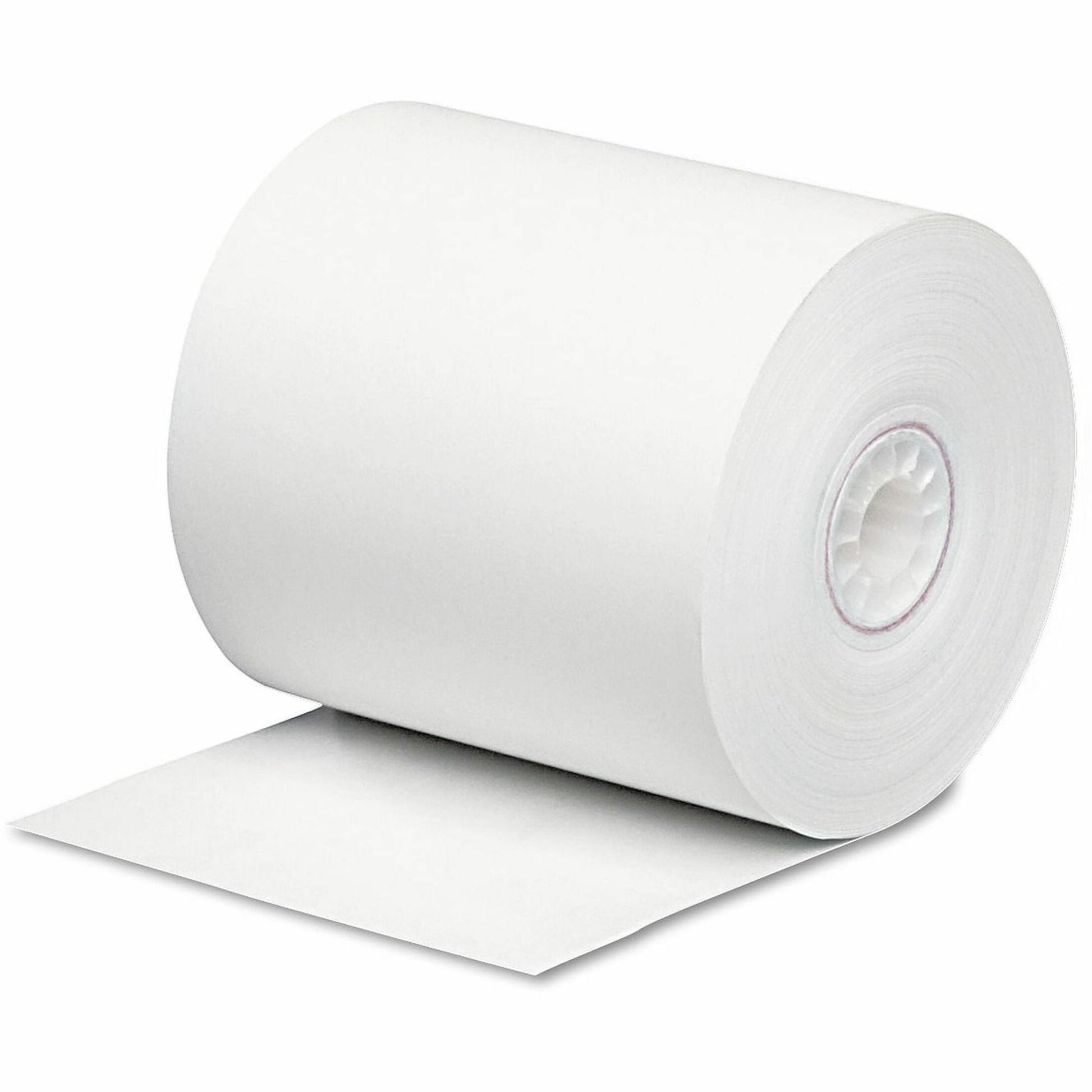 Universal Impact and Inkjet Printing Bond Paper Rolls, 0.5" Core, 3" x 165 ft, White (42300RL)