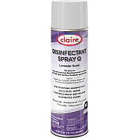 Claire Multipurpose Disinfectant Spray 17 fl oz (0.5 quart) - Lavender Scent - Bactericide, Antibacterial, Fungicide, Virucidal - Purple - 12 / Carton (C1003)