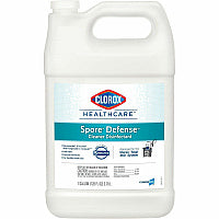 Clorox Healthcare Spore Defense Cleaner Disinfectant Refill Ready-To-Use - 128 fl oz (4 quart) - Low Odor, Antibacterial, Closed System - White Bottle - 1 Each (32122)