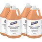 Genuine Joe Antibacterial Lotion Soap 1 gal - Bacteria Remover, Grime Remover, Dirt Remover - Hand - Antibacterial - Orange - Anti-septic, Pleasant Scent - 4 / Carton (GJO03110CT)