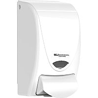 SC Johnson Proline Curve Manual Dispenser Manual - 1.06 quart Capacity - Durable, Antimicrobial, Anti-bacterial - White - 1 Each (WHB1LDS)