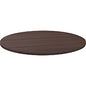 Lorell Essentials Conference Tabletop Espresso Round Top - Contemporary Style - 1" Table Top Thickness x 48" Table Top Diameter - Assembly Required - 1 Each (LLR18256)