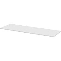 Lorell Training Tabletop White Rectangle Top - 72" Table Top Length x 24" Table Top Width x 1" Table Top Thickness - Assembly Required - Particleboard, Melamine Top Material - 1 Each (LLR62597)