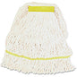 Genuine Joe Narrow Band Small Mophead Small - Rayon, Cotton, Cotton, Fiber - 1 Each (GJOSWH1B)