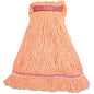 Genuine Joe Narrow Band Large Mophead Large - Rayon, Cotton, Fiber, Cotton - 1 Each (GJOLOR1B)