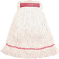 Genuine Joe Narrow Band Large Mophead Large - Rayon, Cotton, Fiber, Cotton - 1 Each (GJOLWH1B)