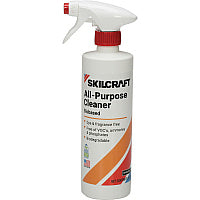 AbilityOne 7930016879646 SKILCRAFT, Clean All-Purpose Cleaner, Fragrance-Free, 16 oz Trigger Spray Bottle, 12/Box