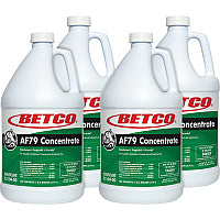 Betco AF79 Concentrate Disinfectant Concentrate - 128 fl oz (4 quart) - Ocean Breeze Scent - Deodorize, Disinfectant, Non-abrasive - Green - 4 / Carton (3310400CT)