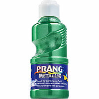 Prang Ready-to-Use Washable Metallic Paint Metallic Green - 8 fl oz - Washable - 1 Each (X11764)