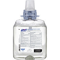 PURELL(R) CS4 Food Processing HEALTHY SOAP(R) 0.5% PCMX E2 Antimicrobial Foam Refill Light Floral Scent - 1.32 quart - Oil Remover, Soil Remover, Kill Germs - Hand, Food Processing Industry - Antibacterial - Dye-free, Fragrance-free - 4 / Car (513204)