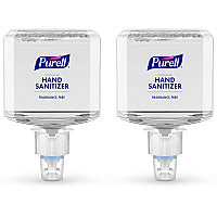 PURELL(R) Advanced Hand Sanitizer Foam Refill 1.27 quart - Kill Germs - Hand - Clear - Fragrance-free, Dye-free, Hygienic, Unscented, Refillable - 2 / Carton (505102)