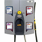 Diversey J-Fill QuattroSelect Dispensing System, 24-1/4"H x 18-1/2"W x 7-1/2"D, Gray (D3764735)