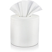 Solaris Paper Livi VPG Select Center Pull Towel 2 Ply - 7.40" Width x 10.90" Length - White - 6 Rolls Per Roll - 660/Roll - 6 / Carton (45507)