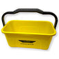 Ettore Super Compact Bucket 3 gal - Heavy Duty, Sturdy Handle, Compact, Ergonomic Grip - 7.3" x 17.5" - Yellow - 1 Each (86000)