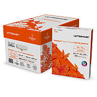 Lettermark Premium Paper Multipurpose - White 96 Brightness - Letter - 8 1/2" x 11" - 20 lb Basis Weight - 75 g/m² Grammage - Sustainable Forestry Initiative (SFI) - ColorLok Technology, Jam-free, Acid-free - White - 500 Sheets per Ream - 10 / (3984)