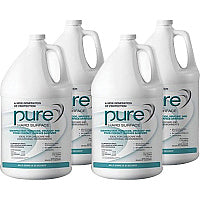 AbilityOne PURE Hard Surface Disinfectant Ready-To-Use - 128 fl oz (4 quart) - 4 / Box - Colorless (6911873)