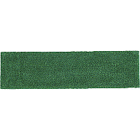 Rubbermaid Commercial Adaptable Flat Mop Microfiber Pad 19.5" Length x 5.5" Depth - MicroFiber - Green - 1 Each (2132431)