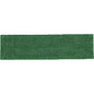 Rubbermaid Commercial Adaptable Flat Mop Microfiber Pad 19.5" Length x 5.5" Depth - MicroFiber - Green - 1 Each (2132431)