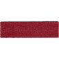 Rubbermaid Commercial Adaptable Flat Mop Microfiber Pad 19.5" Length x 5.5" Depth - MicroFiber - Red - 1 Each (2132423)