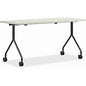 HON Between HMPT2472NS Nesting Table Rectangle Top - 4 Seating Capacity x 72" Width x 24" Depth - Silver Mesh - 1 Each (PT2472NSB9LT)