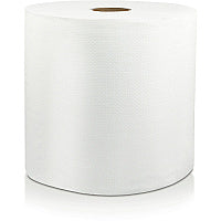 Solaris Paper Livi VPG Select Hard Wound Towel 1 Ply - 8" Width x 600 ft Length - 1 13/16" Core - White - Fiber - 6 / Carton (46530)