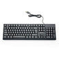 Verbatim Wired Keyboard Cable Connectivity - USB Interface - Multimedia Hot Key(s) - Linux, ChromeOS, Mac OS, Windows, Mac, PC (70735)