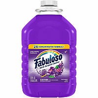 Fabuloso(R) All-Purpose Cleaner, Lavender Scent, 128 oz. Bottle 128 fl oz (4 quart) - Lavender Scent - Rinse-free, Residue-free, Long Lasting - Purple - 1 Each (153058)