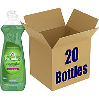 Palmolive Original Dish Liquid 12.6 fl oz (0.4 quart) - Phosphate-free, pH Balanced, Long Lasting - Green - 20 / Carton (146413CT)