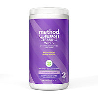 Method All-purpose Cleaning Wipes French Lavender Scent - Pleasant Scent - Purple - 70/Tub - 1 Each (338520)