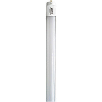 Satco 40 Watt T8 Led Tube Light 40 W - 120 V AC, 277 V AC - 5500 lm - Tubular - T8 Size - White - Cool White Light Color - Fa8 Base - 50000 Hour - 4000&deg;K Color Temperature - 210&deg; Beam Angle - Shatter Proof, Ballast-free - 10 / Carton (S29918)