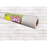 Teacher Created Resources Bulletin Board Roll Bulletin Board, Poster, Student - 12 ft Height x 48" Width - White Shiplap - Fabric - 1 Roll (77498)