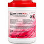 PDI Sani-Cloth Plus Germicidal Disposable Cloth 6.75" Length x 6" Width - Disposable, Disinfectant, Deodorize, Fungicide, Virucidal, Bactericide, Latex-free, Bleach-free, Pre-moistened, Antimicrobial - White - 160/Tub - 1 Each (Q89072)