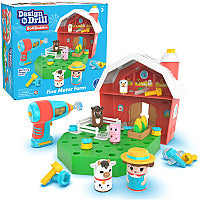 Learning Resources - Design & Drill Bolt Buddies Farm 1 Each - Multi (4134)