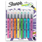 Sharpie Clear View Highlighter Fine Chisel Marker Point - Yellow, Pink, Orange, Coral, Blue, Purple, Fluorescent Green Ink - 8 / Pack (2128218)