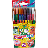 Crayola Silly Scents Mini Twistables Crayons 5" Length - Assorted - 24 / Pack (523470)